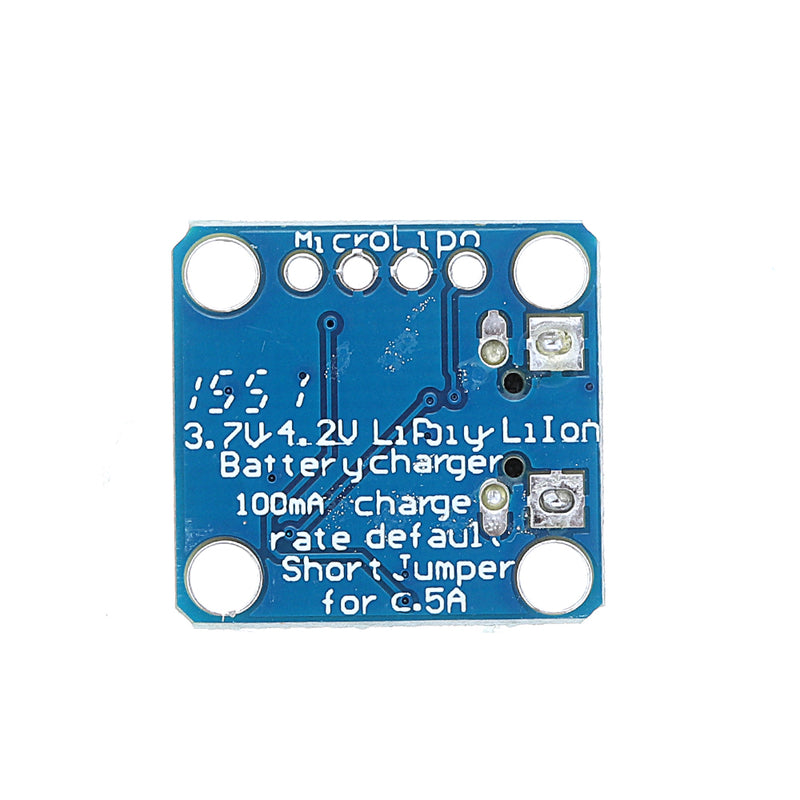 5pcs 3.7V 4.2V 5V 100mA Micro-Lipo Charger USB Battery Charging Board Micro-B Connector Lithium for LiPoLiIon V1