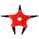 Upgrade 5 Sawtooth Steel Blades Trimmer Head Lawn Mower Grass Weed Eater Brush Cutter