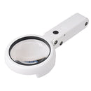 5x 10x USB 8 LED Lights Handheld Stand Desktop Reading Magnifier
