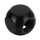 T-Shape 3 Way G1/4" Internal Thread Water Cooling Fittings Connectors