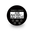 Minleaf CH-918 Indoor Digital Display Electronic Thermometer And Hygrometer With Timing Function Round Temperature Hygrometer Digital Thermometer