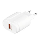 Bakeey 18W QC3.0 Travel Wall Fast USB Charger For Xiaomi Mix 3 Pocophone F1 Oneplus 6T S9 Note 9
