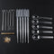 76PCS DIY Resin Casting Molds Silicone Craft Jewelry Pendant Making Mould Tools Kit