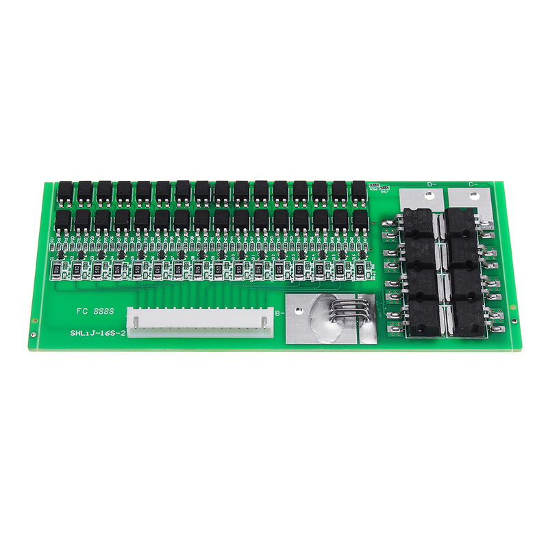 48V 30A 16 Cell LiFePo4 Lithium Iron Battery BMS Balancing Protection Board