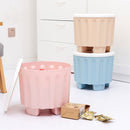 Honana HN-017 Multifunction Storage Box Colorful Organizer Home Folding Stool Ottoman