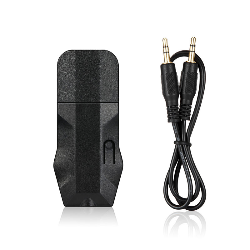 Bakeey USB 2 IN 1 bluetooth 5.0 Wireless 3.5mm Audio Jack Music Receiver Handsfree Adapter For PC TV Car Charger Speaker