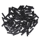 500PCS 1 Pin Header Connector Housing For Dupont Wire Jumper Compact