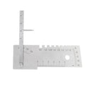 Machifit Universal 45 Degree Weld Gauge Welder Seam Inspection Measuring Ruler Welding Tool