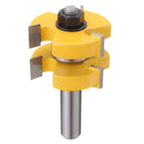 2pcs 1/2 Inch Shank Tongue and Groove Router Bit Set Woodworking Cutter Tenon Cutter