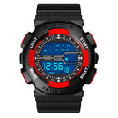 HONHX 82-666 Men Fashion Luminous Dsiplay Stopwatch Sport Style Digital Watch