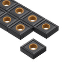 Drillpro 10pcs CNNMG120408 MS CVD Turning Tool Carbide Insert for DCLNR/L