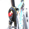 XANES TLL01 3M Reflection Tape Type Folding Bike Lock Rubber Surface Anti-theft Joint Lock For MTB