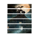 Miico LT006 Halloween Sticker Wall Stair Sticker Removalbe Floor-Stairkers Waterproof Stickers