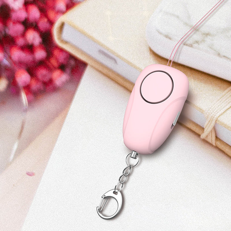 120dB Mini Women Portable Anti-wolf Alarm Personal Protection Device Keychain Safety Alarm