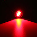 Pair Motorcycle LED Hawkeye Light Constant Mirror Mount Eagle Eye DRL Tail Lamp