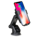 Universal 10W Qi Wireless Fast Charge Gravity Auto Lock Suction Car Holder for iPhone Mobile Phone