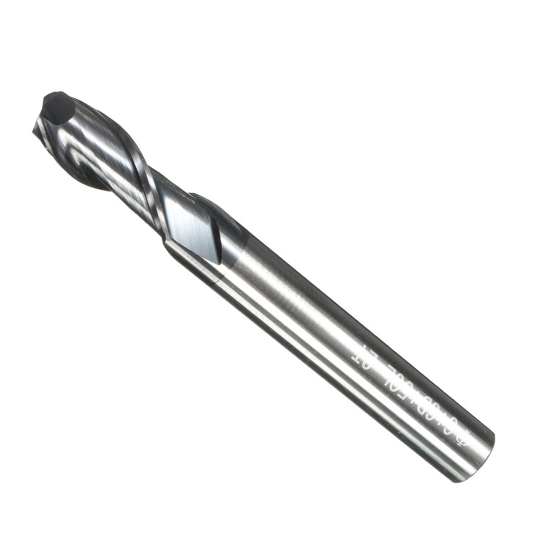 5pcs 6mm Solid Carbide Tungsten Coated 2 Flute End Mill Slot Drill Milling Cutter