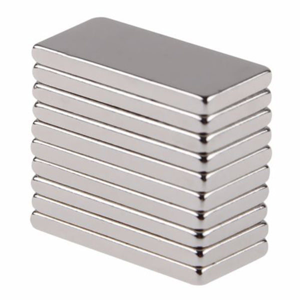 10pcs N50 20x10x2mm Block Neodymium Magnet Oblong Super Strong Rare Earth Magnets