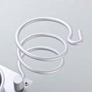 KCASA BR-32 Bathroom Wall Mount Hanging Storage Rack with Hair Towel Holder and Toothbrush Shelves