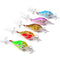 ZANLURE 5Pcs/Set 7cm 6.2g Fishing Lure Crankbaits Hook Fish Crank Tackle Lipless Swimbait Hard Lures