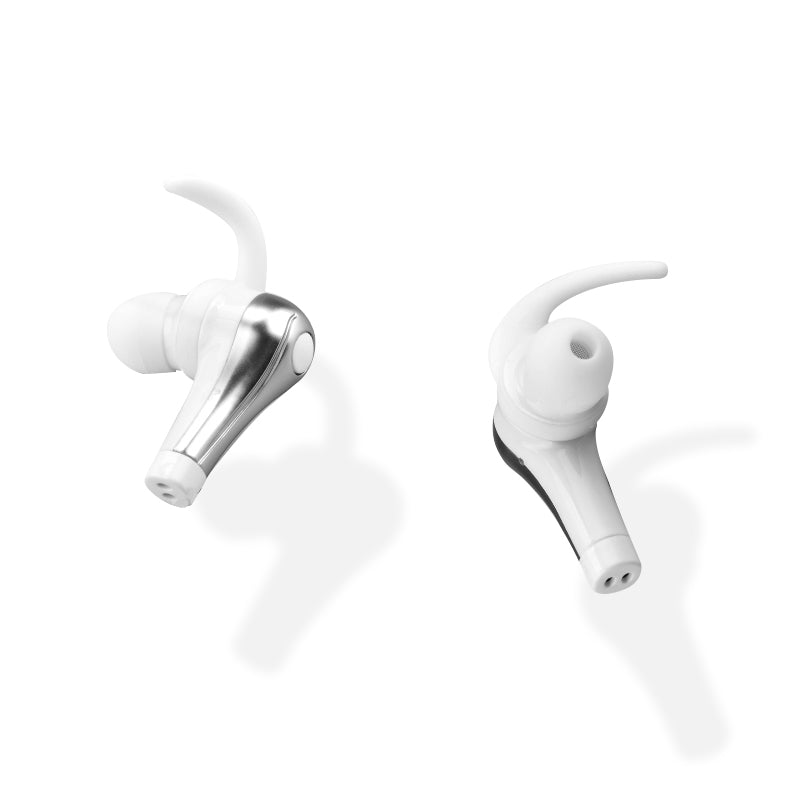 [True Wirelss] QY1 TWS 5.0 Dual bluetooth Earphone Stereo English Prompt Headphone with Charging Box