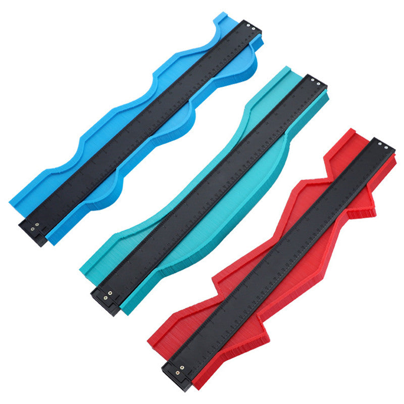 20 Inch  Irregular Contour Gauge 51cm Plastic Profile Copy Contour Gauges Standard Measuring Tool