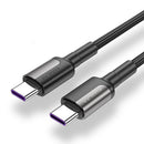KUULAA 3A 60W Type C to Type C PD QC3.0 Fast Charging Data Cable For Xiaomi MI8 MI9 Oneplus 7 Pro Pocophone F1 Note 10 5G+