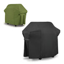 BBQ Grill Cover For Weber 7553 / 7107 Black Green Gas Grills Outdoor Waterproof Furniture Waterproof Cover