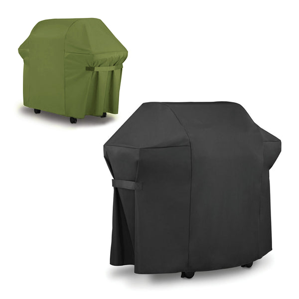 BBQ Grill Cover For Weber 7553 / 7107 Black Green Gas Grills Outdoor Waterproof Furniture Waterproof Cover