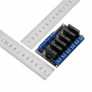 6 Channel DC 12V  Relay Module Solid State High and low Level Trigger 240V2A