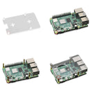 Transparent 2-Layer Acrylic Shell Support Fan for Raspberry Pi 4B 3D Printer