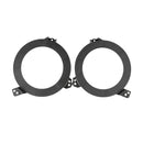 Pair 9 Inch LED Headlights Conversion Adapter Bracket Black for Jeep Wrangler JL / JLU 2018+