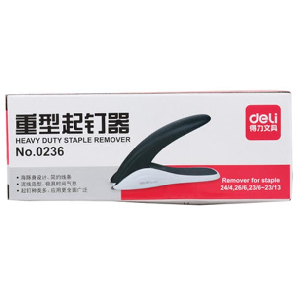 DELI Stapler Office Mini Set Labor-saving Stapler Binding Machine Finisher Deli 0236 Heavy-duty Staplers