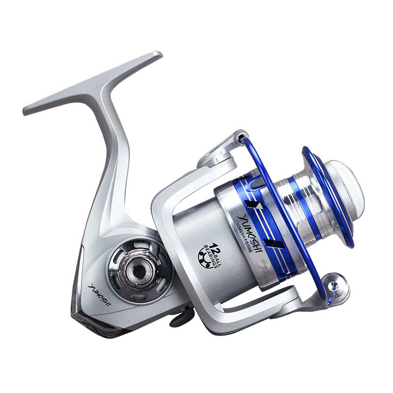 ZANLURE AL3000-6000 5.5:1 12+1BB Gapless Full Metal Spinning Reel Left/Right Hand Fishing Reel