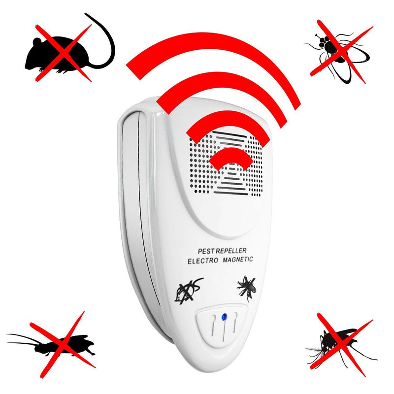 Loskii LP-04 Ultrasonic Pest Repeller Electronic Pests Control Repel Mouse Mosquitoes Roaches Killer
