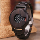 BOBO BIRD R26 Unique Design Men Wrist Watch Wooden Quartz Watch