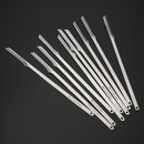 10Pcs Tungsten Steel Foot Rasp Callus Dead Skin Remover Exfoliating Pedicure Hand Manual Foot File