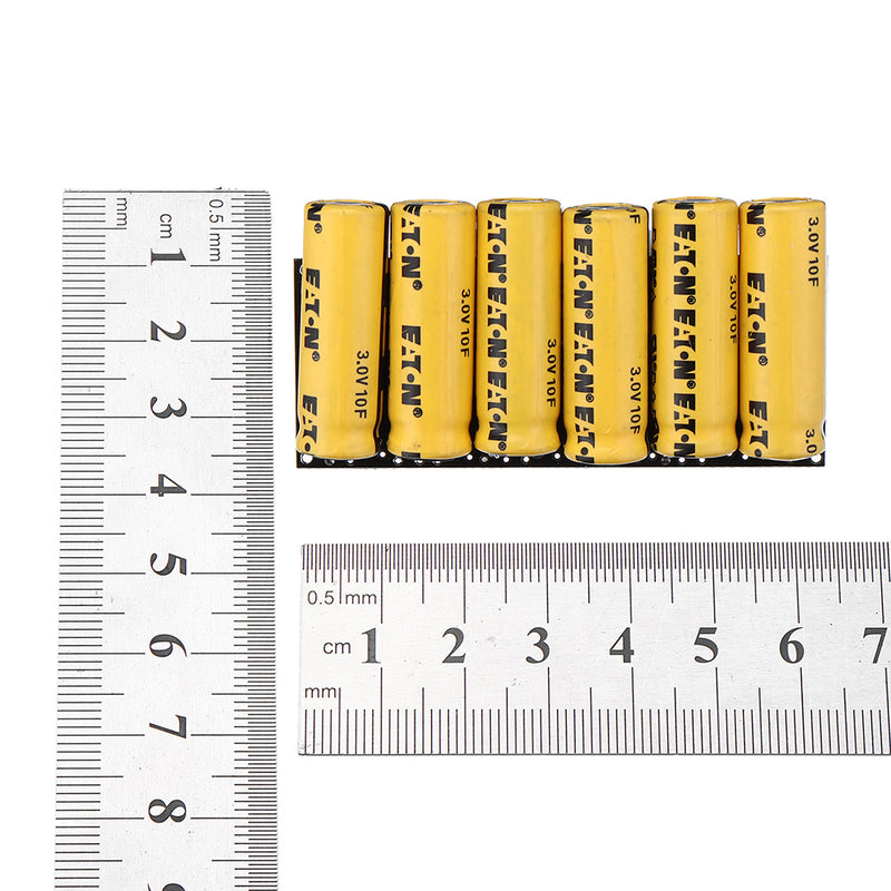 18V 1.6F Super Farad Capacitor Module 3V 10F Backup Power Battery Super Capacitor With Protection Board