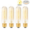 4PCS AC110V Dimmable E26 T10 60W Vintage Antique Edison Incandescent Light Bulb for Indoor Use