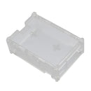 Transparent DIY Acrylic Case Box Shell with Screw and Black Thin Copper Aluminum Heatsink for 3.5 Inch TFT Screen Raspberry Pi 4B