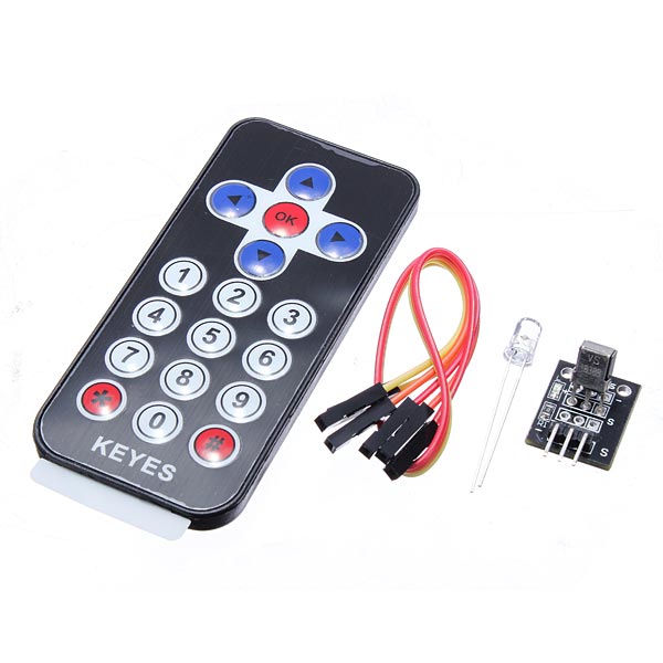 3Pcs Infrared IR Receiver Module Wireless Remote Controller Kit For