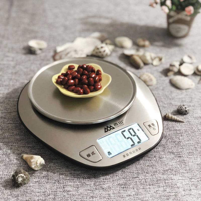 SENSSUN Electric 1g/5kg LCD Stainless Steel Kitchen Scale Home Baking Scale Measuring Tool from Xiaomi Youpin