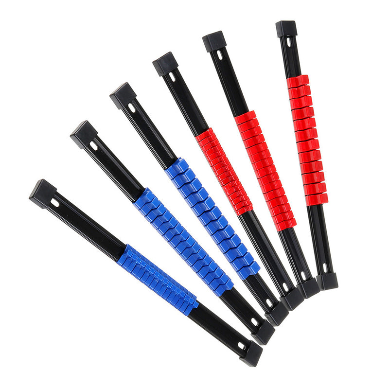 6pcs 1/4 3/8 1/2 Inch Socket Organizer Mountable Sliding Holder Rail Rack Tool Storage