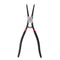 13 Inch Ring Steel Snap Pliers Internal/ External/ Straight/ Bent Long Grip Tool Kit