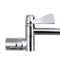 11" Solid Brass Height & Angle Adjustable Extension Shower Wall Arm Bathroom