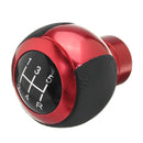 Universal  5 6 Speed Manual Car Gear Shift Knob Shifter Lever Aluminum Handle Ball with 3 Adapter
