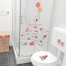 Miico SK7186 Children's Bedroom Decoration Sticker Wall Sticker DIY Stickers Cabinet Stickers