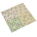 KiWarm 24Sheets 15x15cm Assorted Floral Folding Paper Origami Art Background Paper Card Making DIY Scrapbook Paper Craft Paper Art