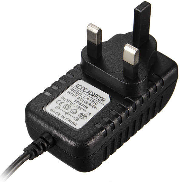 DC 12V 1A AC Adapter Charger Power Supply For LED Strip Light CCTV Camera Video