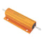 RX24 100W 220R 220RJ Metal Aluminum Case High Power Resistor Golden Metal Shell Case Heatsink Resistance Resistor